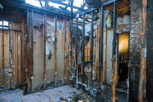Professional Firefighting Water Removal technician working in Princeton, NJ